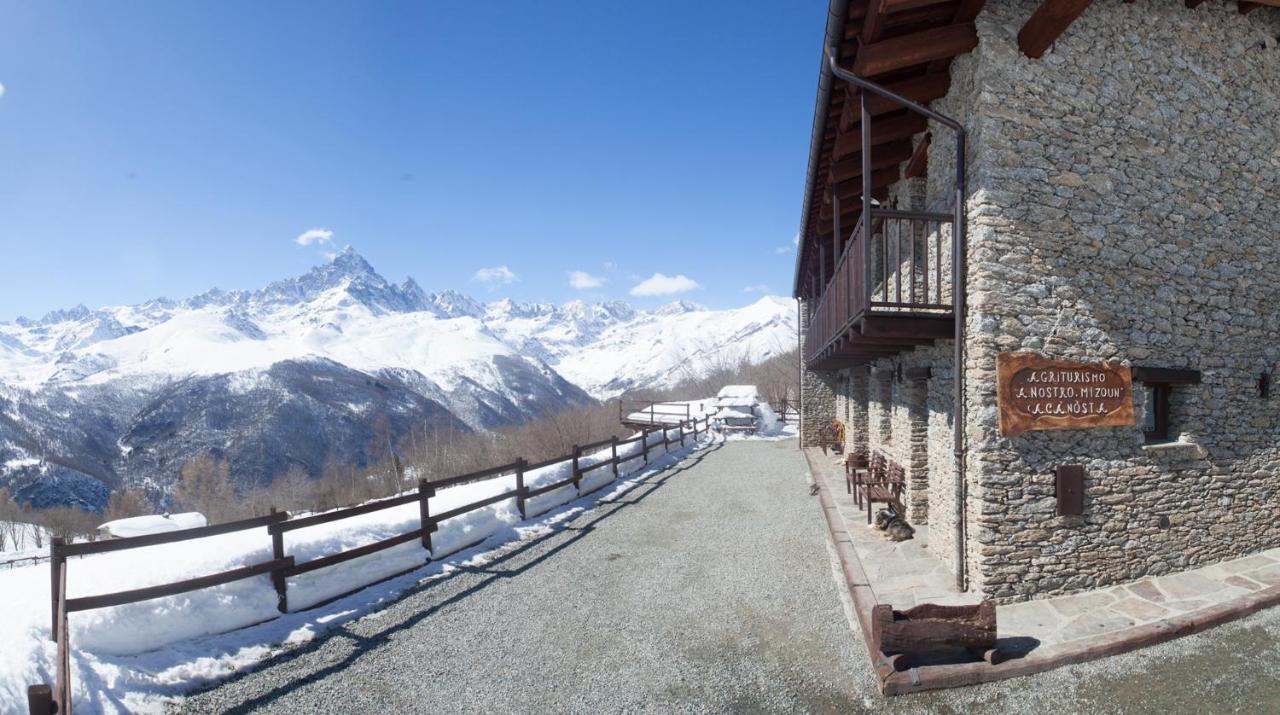 Agriturismo A Nostro Mizoun Ostana Экстерьер фото